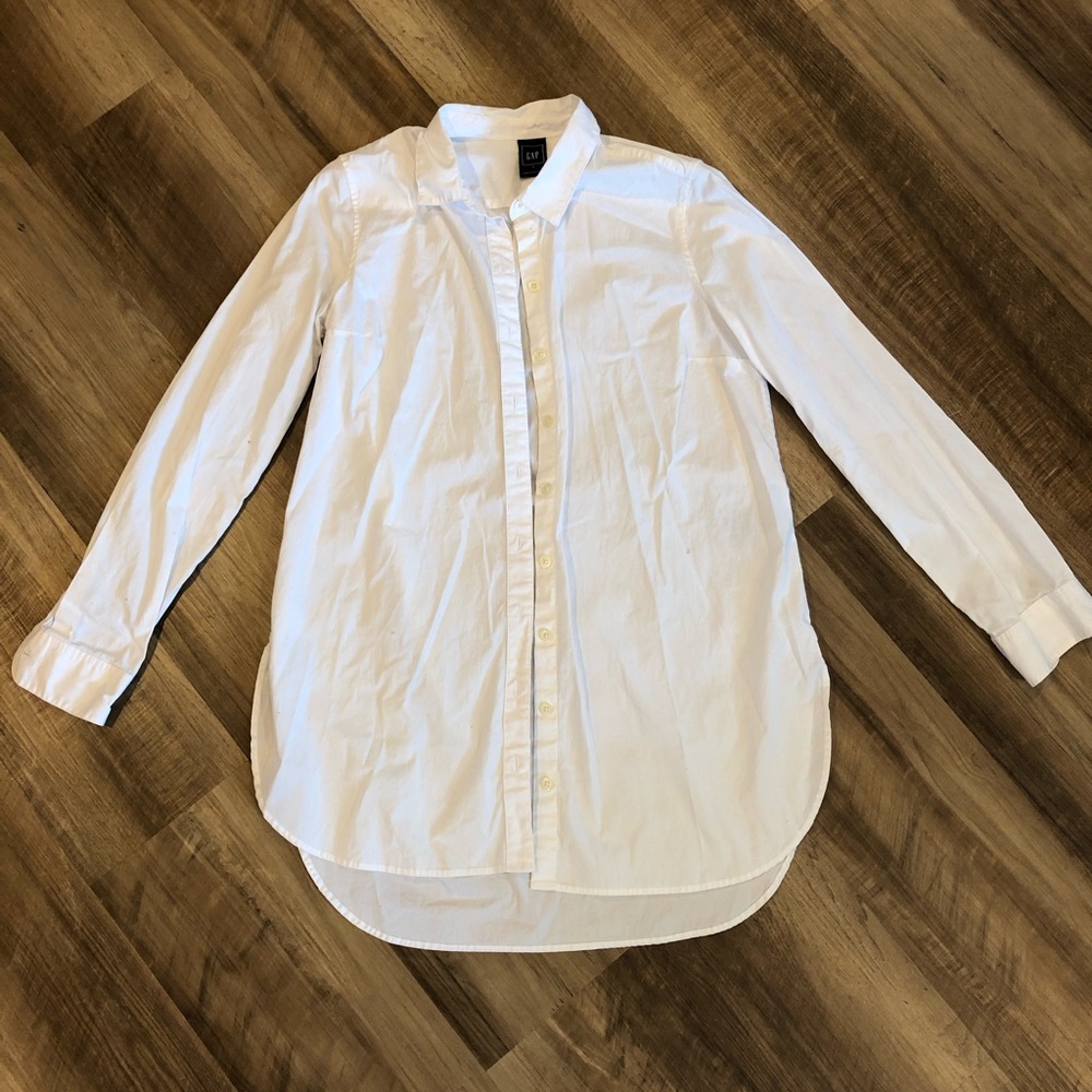 GAP White Button Shirt